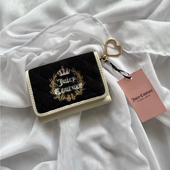 Juicy Couture Handbags - Juicy Couture Royal Couture Double Sided Trifold Wallet